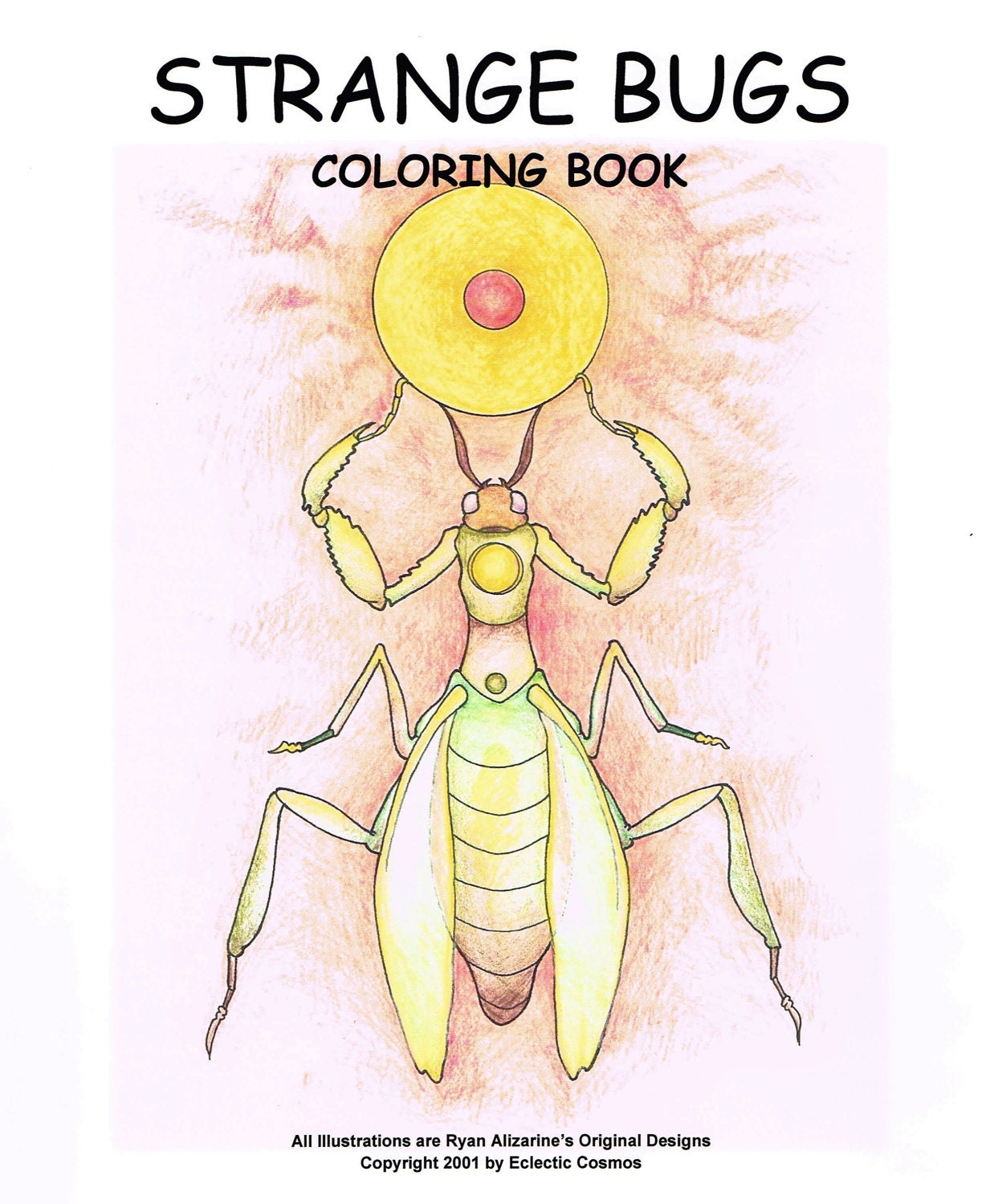 Strange Bugs Coloring Book