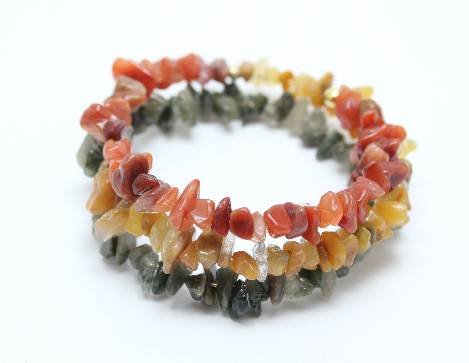 Antiquity Cuff- Jasper Wrap Around Cuff