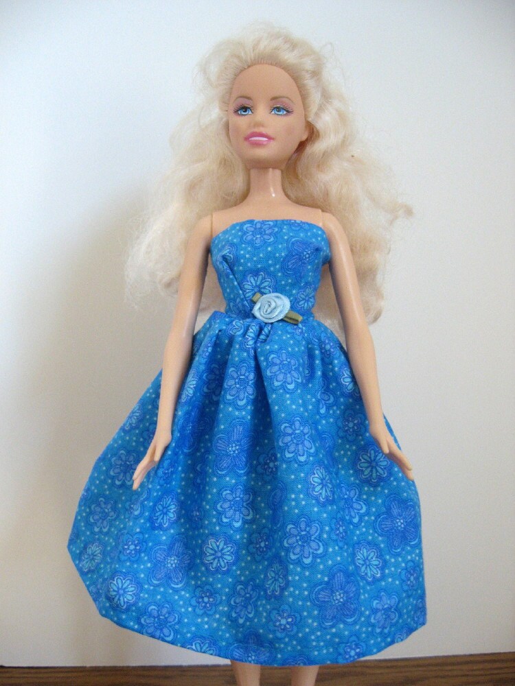 barbie blue dress