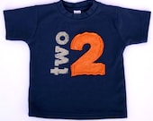Toddler Birthday shirt, Layered Applique Number, (No Ink) 1st birthday, 2nd birthday, 3rd birthday, 4th birthday, 1,2,3,4,5 Free Shipping