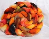 Hand Dyed Super fine Merino Top 5 oz