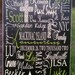 Family Subway Art Sign, Personalized to tell your family's story 16x24