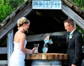 Custom Last Name Wedding Sign with Always And Forever and Wedding Date. Country Wedding, First Wedding Anniversary, I Love You Sign.