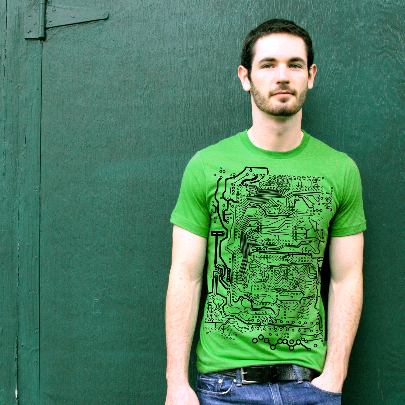 Circuit Board Tshirt Computer Geek Tee MENS Shirt
