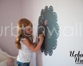 Chalk Wall Decal, Frame, Childrens Room Decal