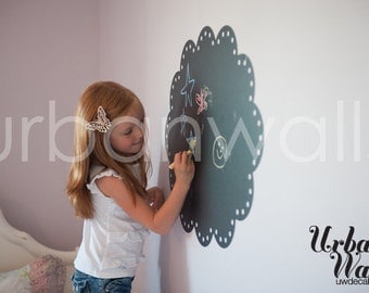 Chalk Wall Decal, Frame, Childrens Room Decal