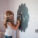 Chalk Wall Decal, Frame, Childrens Room Decal