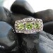 Peridot and Pearl Ring