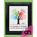 11 x 14 inch DIY Personalized Handprint Tree