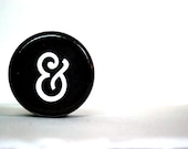 Ring Bearer Box - Ampersand Powder Box - Wedding Ring Box