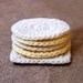 Eco Chic Cotton Crochet Face Scrubbies, Bath Body Pads, Reusable, For Men and Women, Handmade, Fathers Day Gift