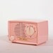 Beautiful Little Pink Vacuum Tube AM Radio
