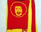 Recycled tee shirt skirt  medium  CLEARANCE