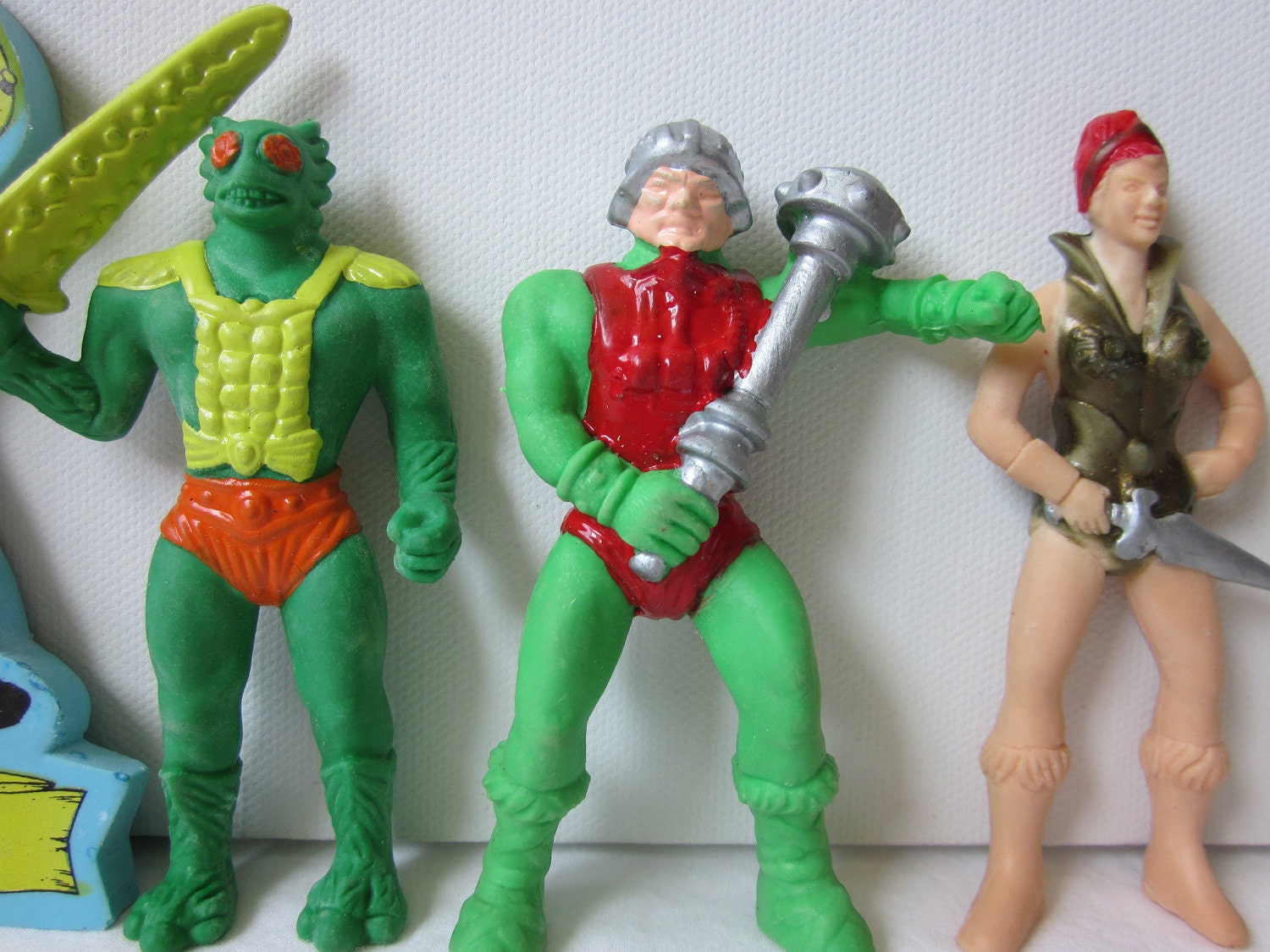 Vintage He-Man Masters of the Universe Erasers