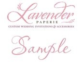 SAMPLE Lace Wrapped Wedding Reception Invitations, Wedding Invites, Wedding Invitations, by Lavender Paperie on Etsy