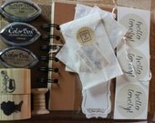Complete Snail Mail Letter Writing Kit with Brown Vintage Theme for Starter Pen Pal or Mail Artist
