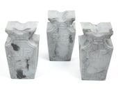 Start your own (soap) Graveyard - 3 'granite' tombstones - birthday, over the hill,  party favor, decor, gravestone, headstone, cemetery