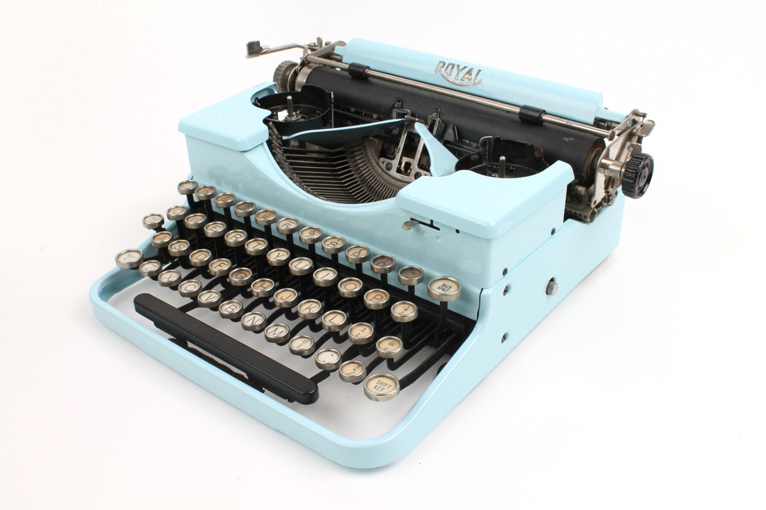 Hot-Rodded Typewriter -- Royal Deluxe RESERVED FOR BETH