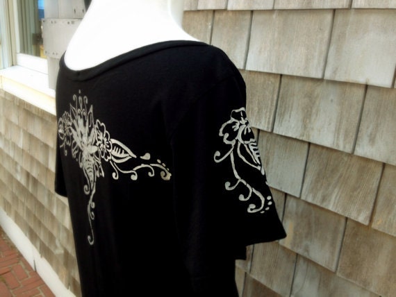 Organic Cotton/Hemp Henna Black Tunic