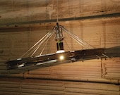 Twisted Rim... Recycled Bike Lighting