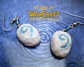 Hearthstone Earrings - World of Warcraft - Blizzard - A Portion of the Proceeds Go To Charity