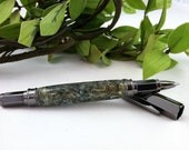 Shredded US Money Abundance Affirmation Inlay Writing Pen - Free Engraving