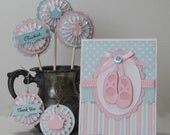 Ballerina birthday party - invitations, toppers, and tags - Ballerina princess party pack