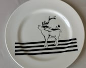 Limited edition Stag Plate