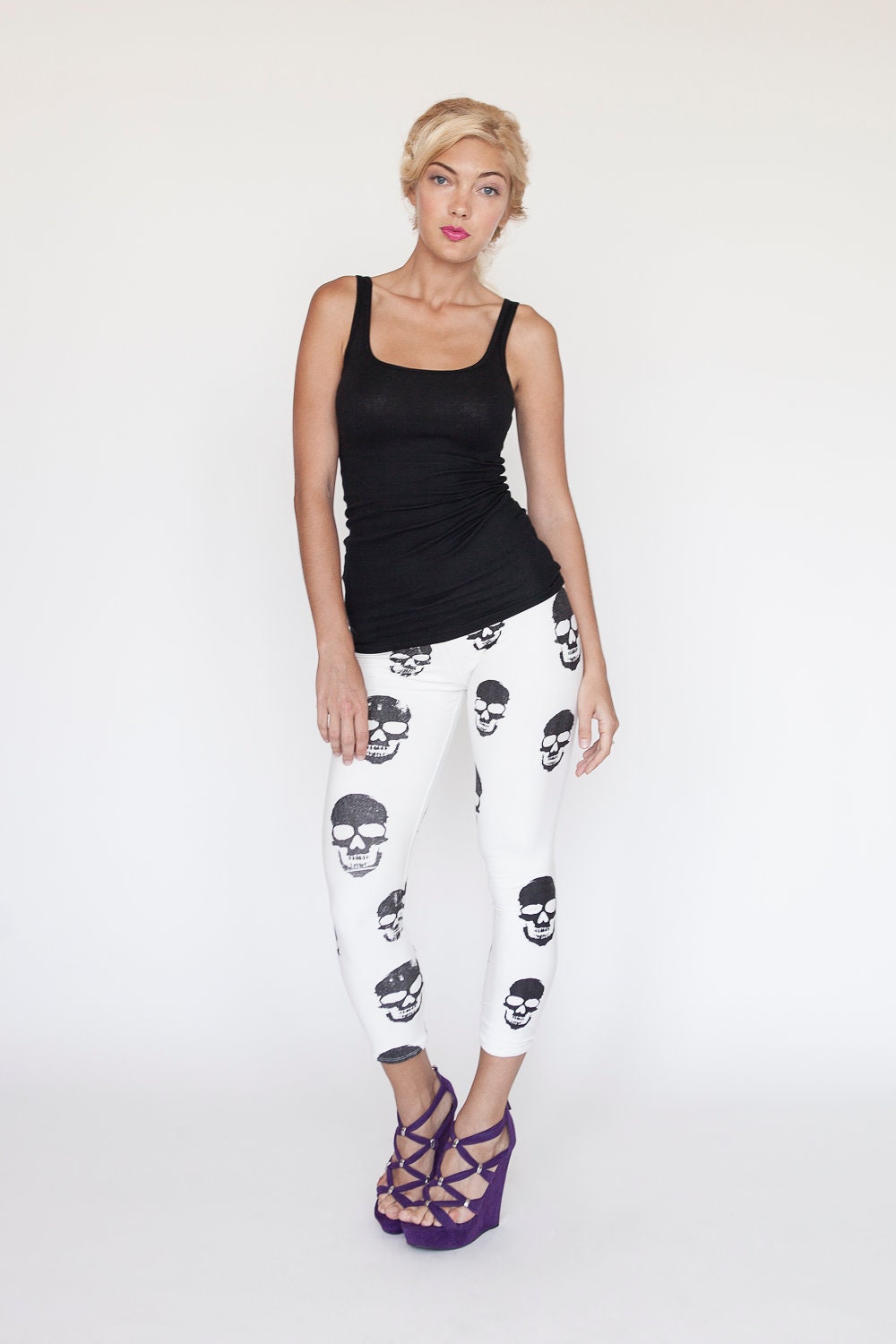 Black and White leggings