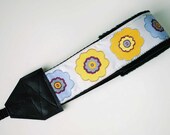 Sassy Wrist Strap- Lilac & Mustard
