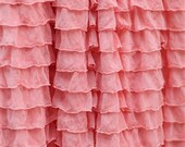Apricot Ruffle Blanket/Backdrop.