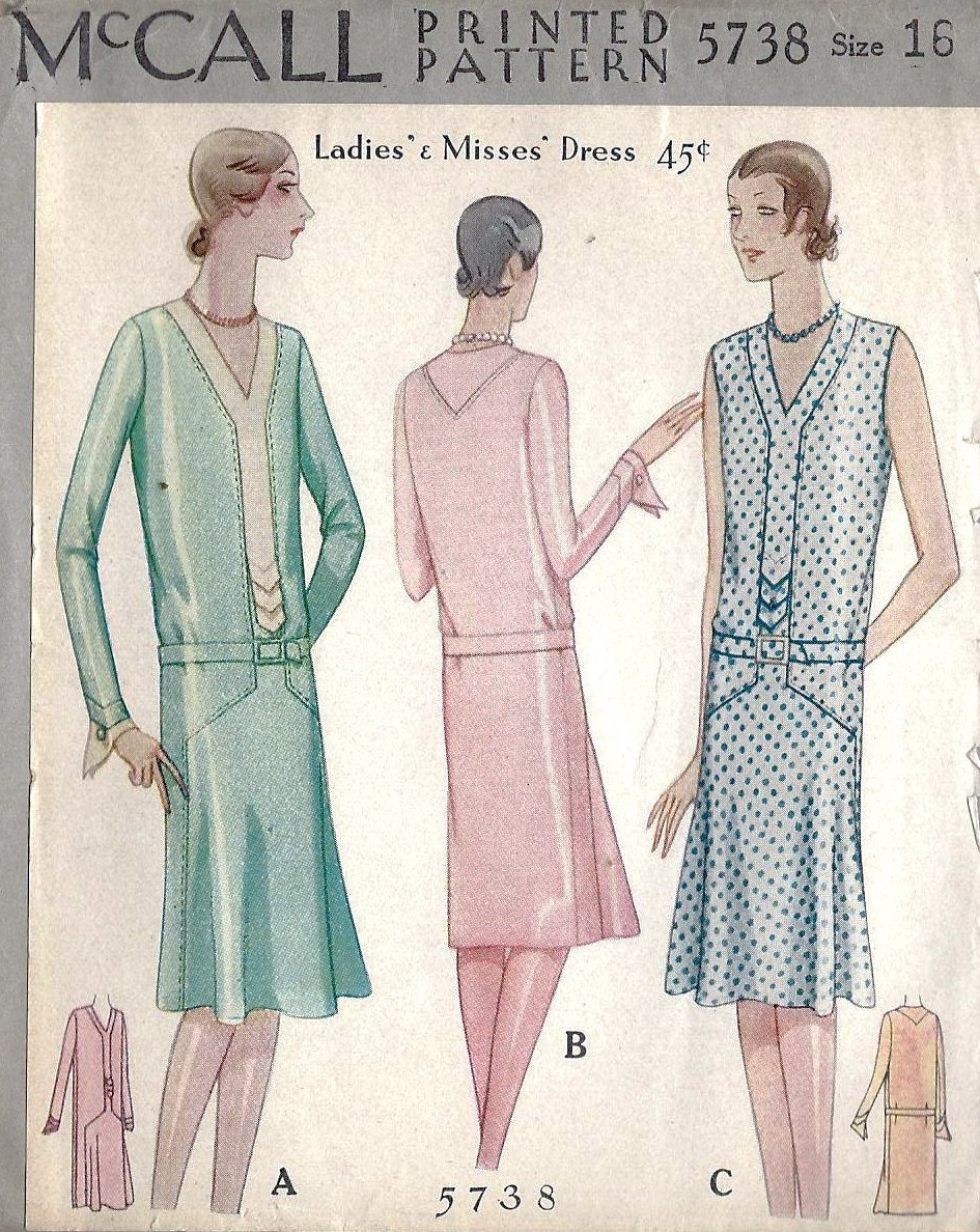 Flapper dress pattern