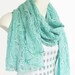 Mint Green Lace Scarf... Sale ... Last one
