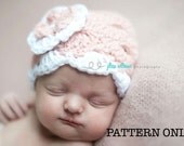 CROCHET PATTERN - Scallops and holes beanie