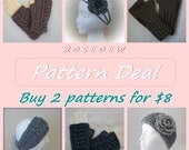 PDF Crochet PATTERN Deal: Buy 2 Patterns and Save