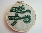 Tentacle wall hanging