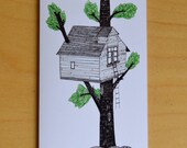 Treehouse Greeting Card