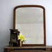 Antique Wood Mirror - Large Vintage Wall Mirror with Wood Frame - Decorative Mirror - Beveled Mirror