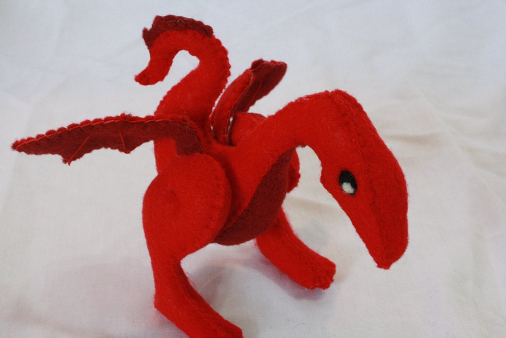 Mandy the red dragon