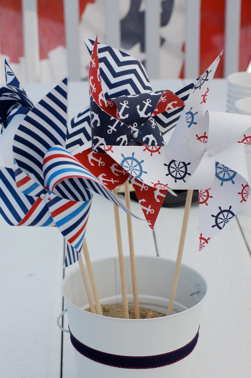 Nautical pinwheels