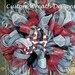 Deco Mesh Houndstooth Alabama Wreath with Hat