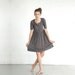 Gray Dress,  grey kimono dress.