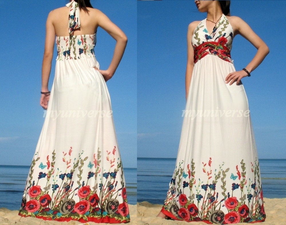 New Elegant Maxi Dress Romance Evening Long Dress Sundress/ Bridesmaid dress/ Wedding Dress