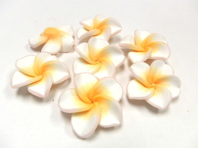 plumeria beads