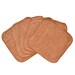 Baby Washcloths Light Brown 10 Pack