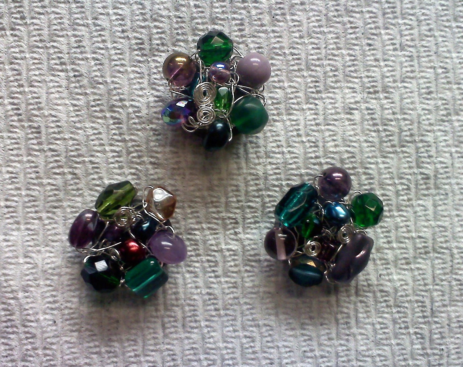 Color Cluster Magnets - Set of 3