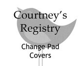 Custom Crib bedding - Courtney's Registry - Change Pad covers