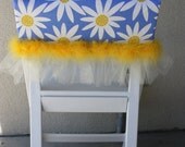 Daisy Chair Cover for Summer Bride