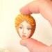Painted stone. original handmade painting on stone. Beach pebbles art