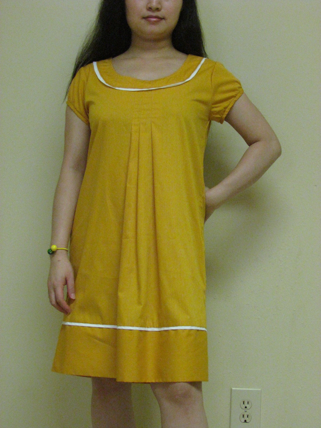 Casual Yellow Dress